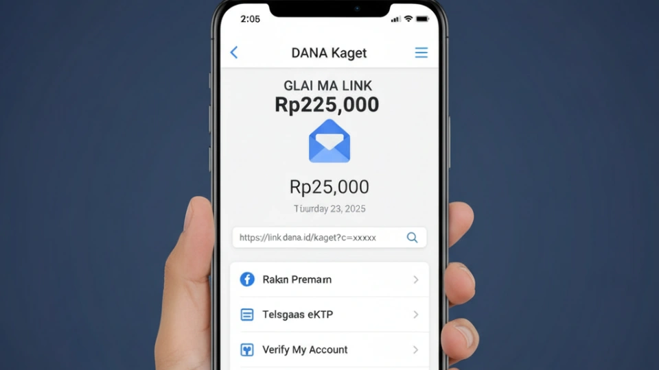 Ilustrasi Dana Kaget masuk 29 Oktober 2025. (Gemini Ai)